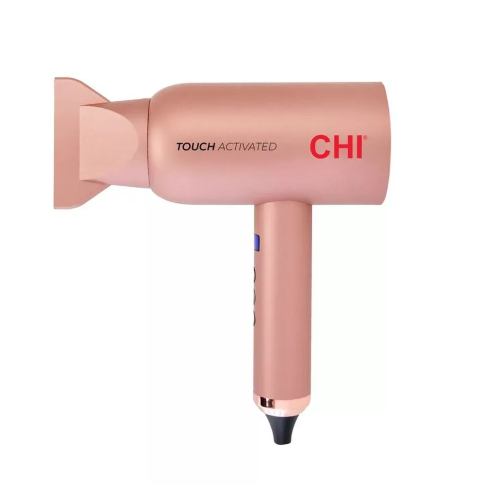 CHI 1500 Series Touch Activated Compact Hair Dryer-Pink New-Open Box